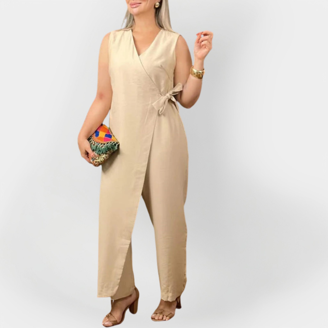 Stylish Sleeveless Jumpsuit