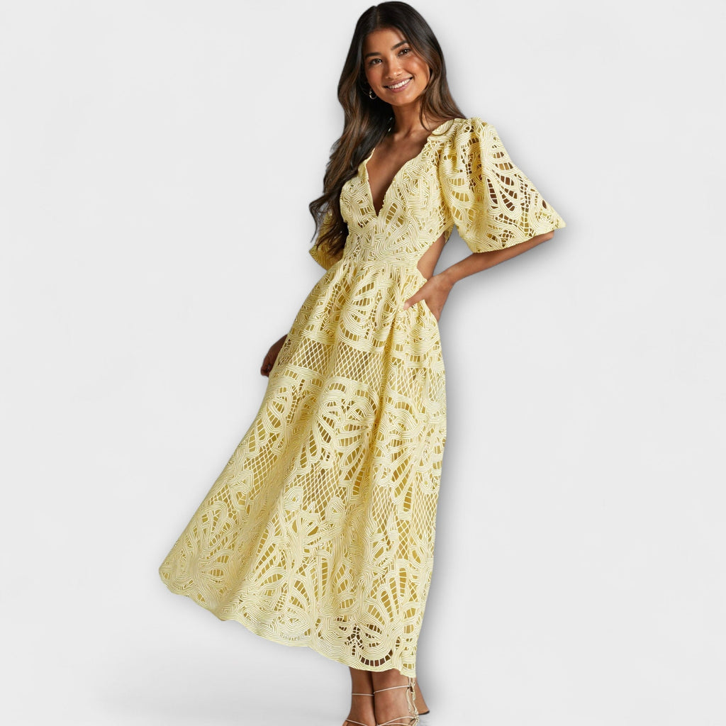 Ajda - Elegant Dress with Delicate Details