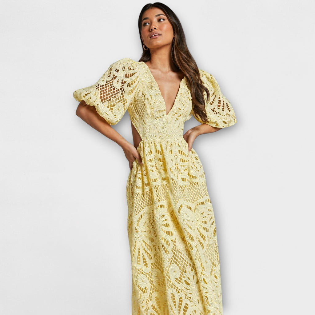Ajda - Elegant Dress with Delicate Details
