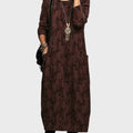 Moon | Elegant Winter Dress with Pockets