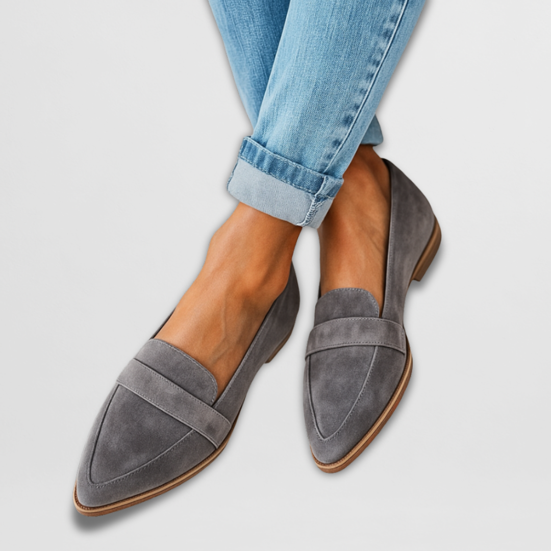 Nadia™ | Mocasi din Suede
