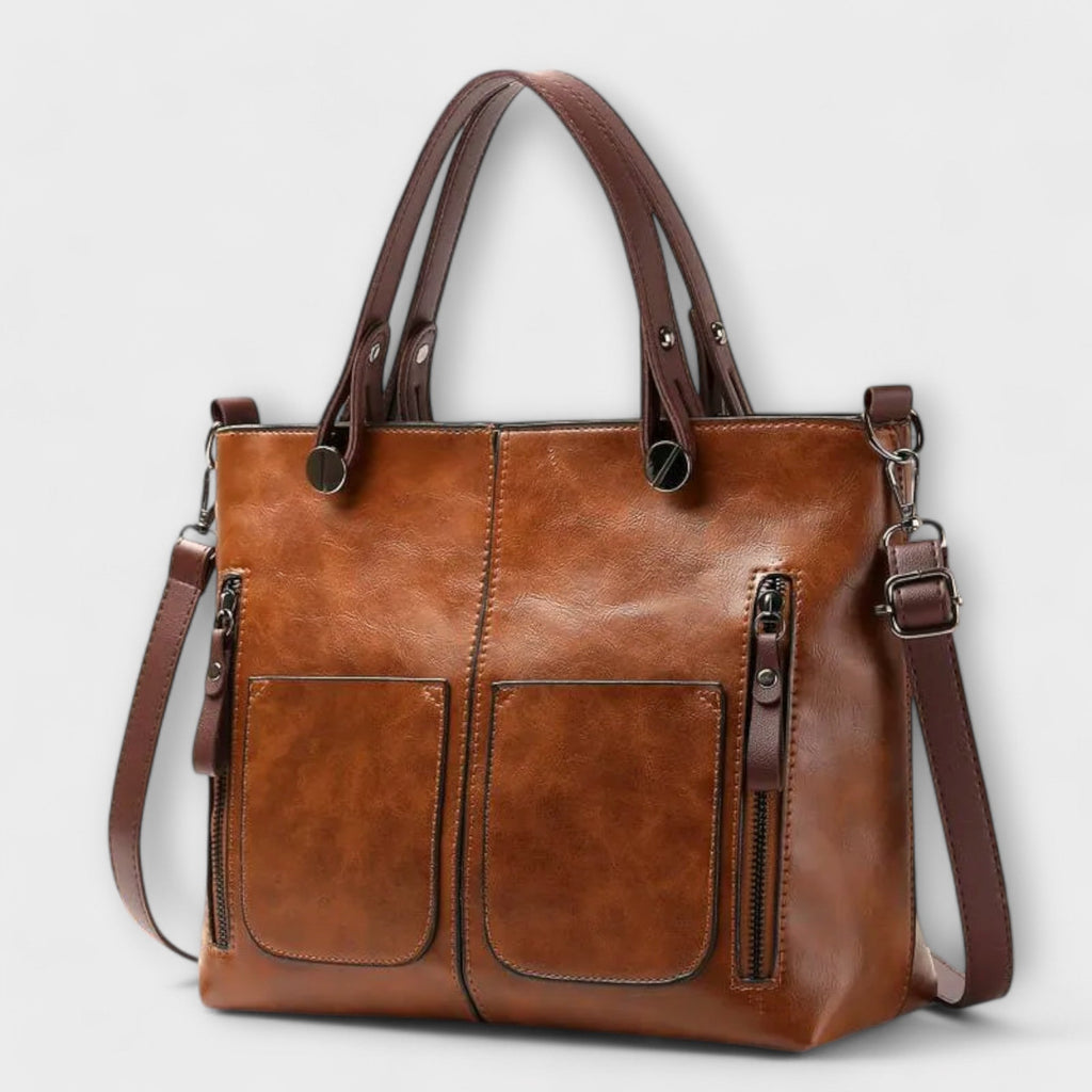 Lina - Elegant Leather Handbag