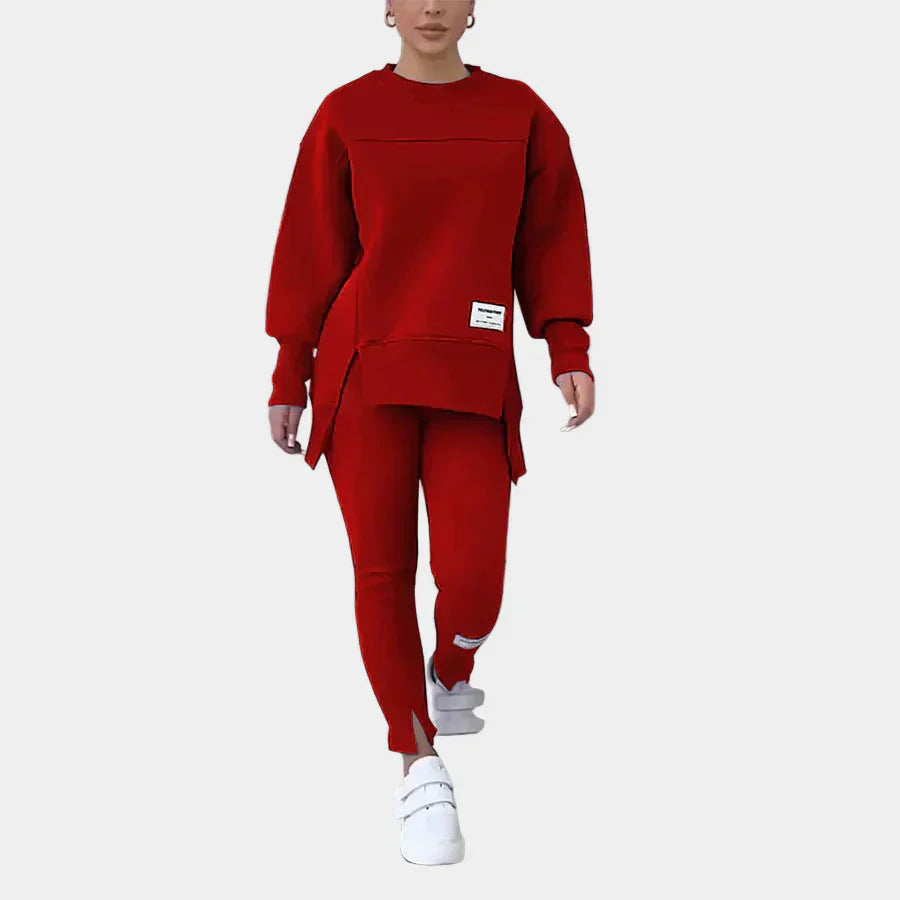 Women's Sports Set with Leggings and Modern Comfort