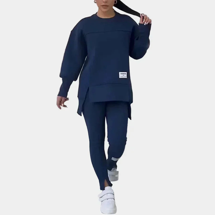 Women's Sports Set with Leggings and Modern Comfort