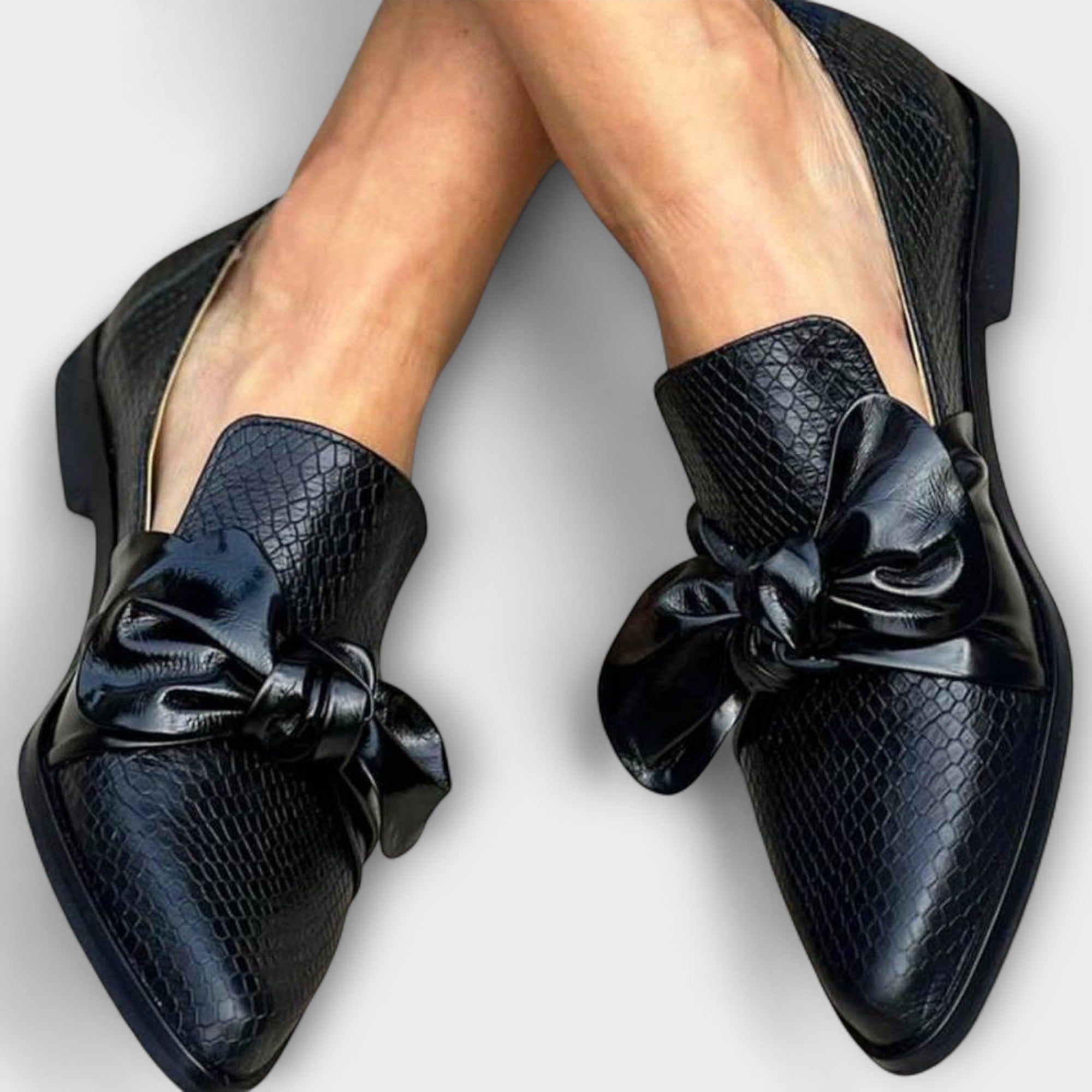 Claudia™ | Mocasin cu Fundă