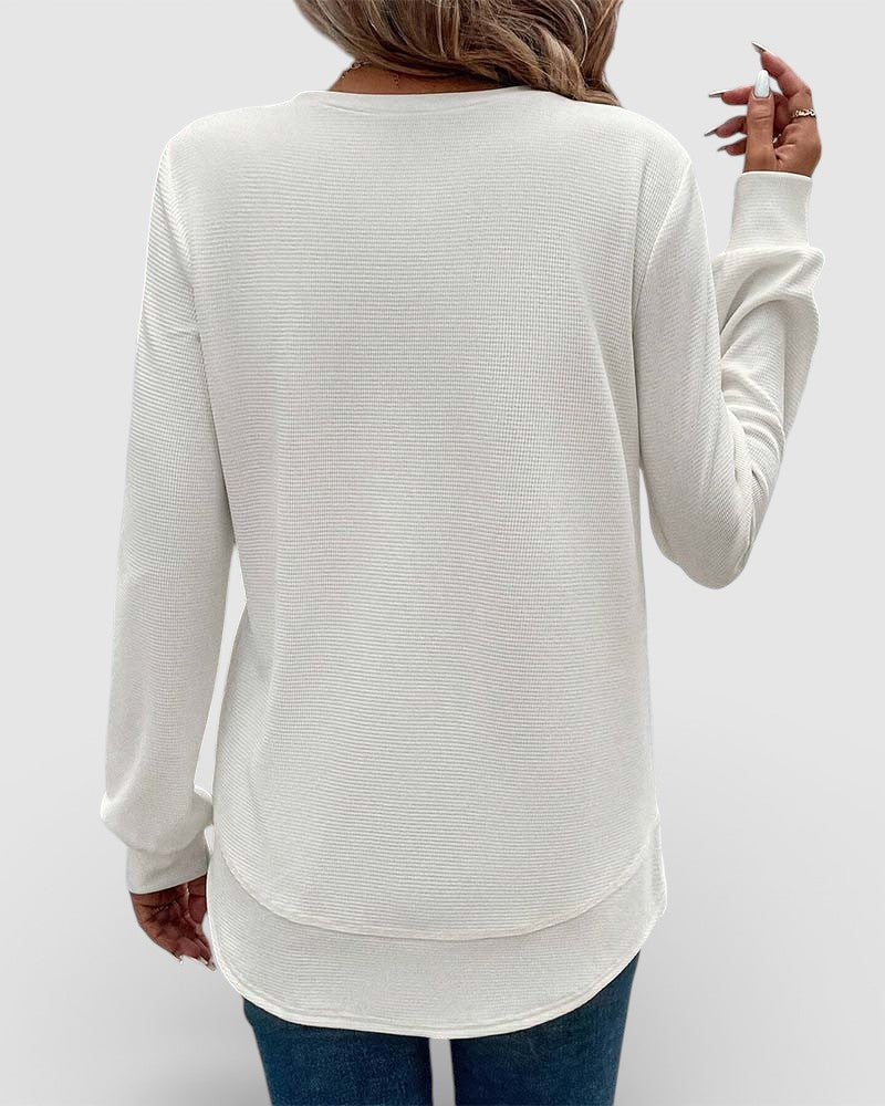Ana™ | Essential Long Sleeve Basic T-Shirt