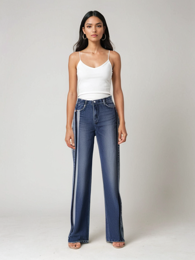 Ava™ | Jeans with Extended Panels