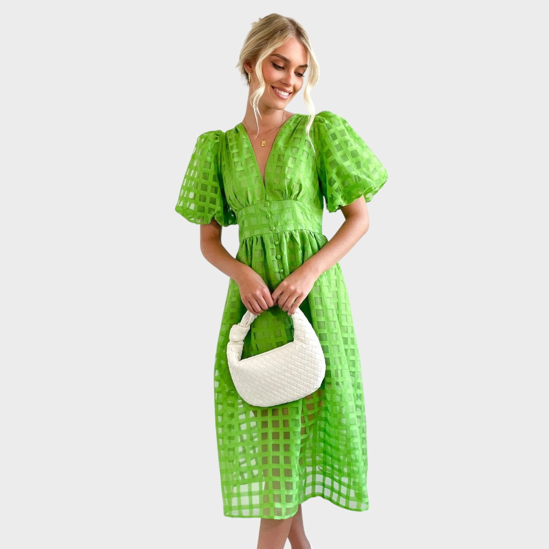 Julia™ | Lace Dress with Bell Sleeves