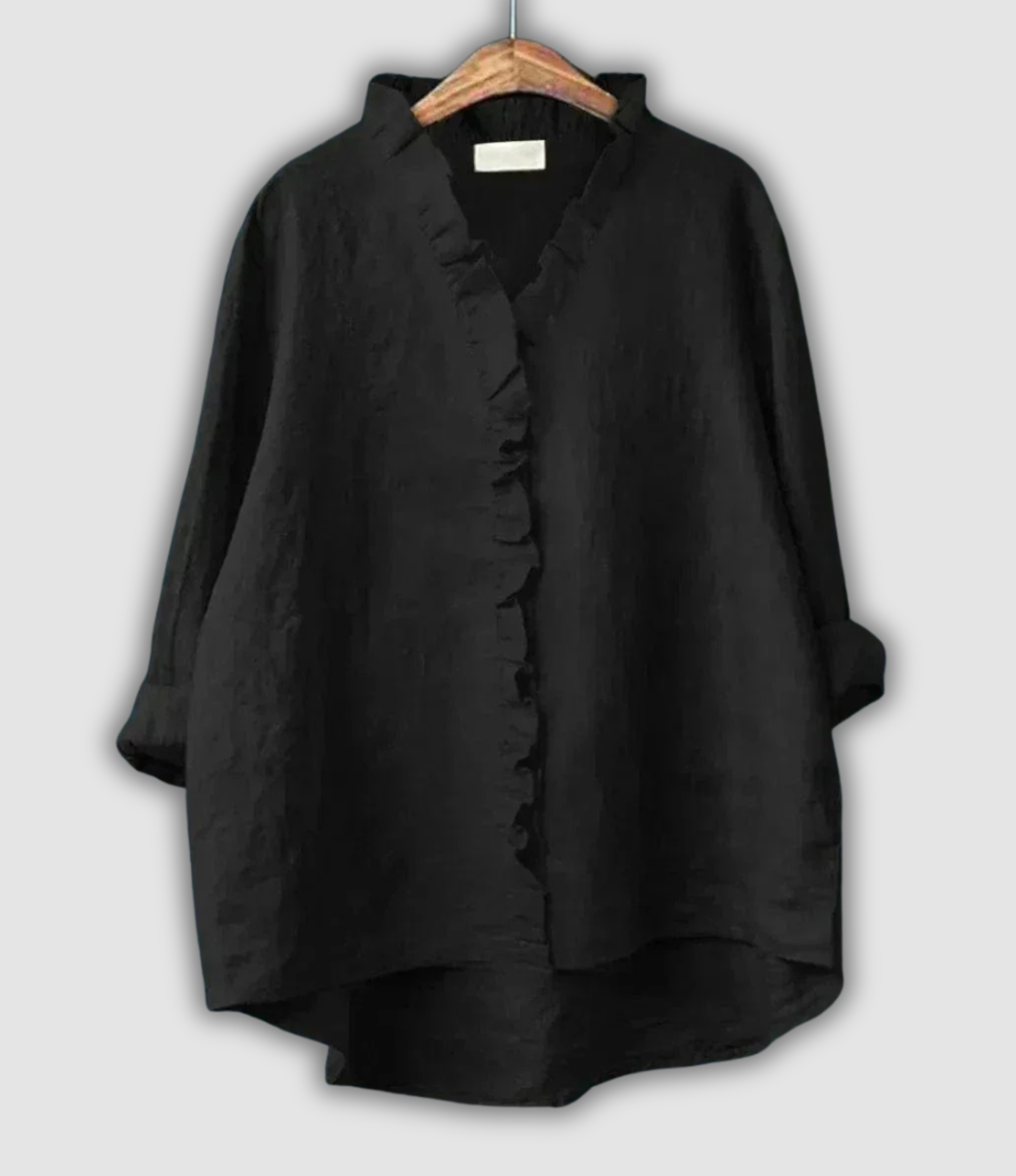 Linen Blouse Brown Serenity
