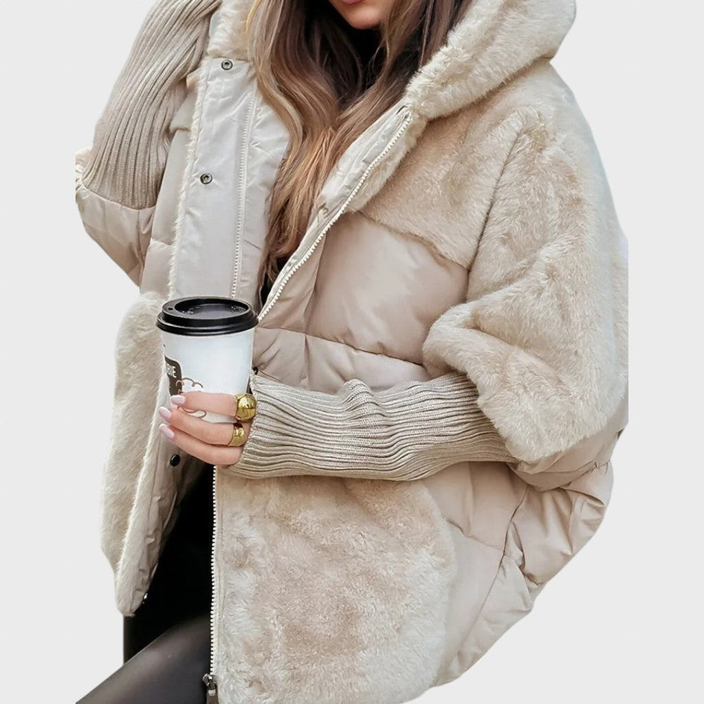 Vygailė | Women's Bomber Style Jacket with Hood