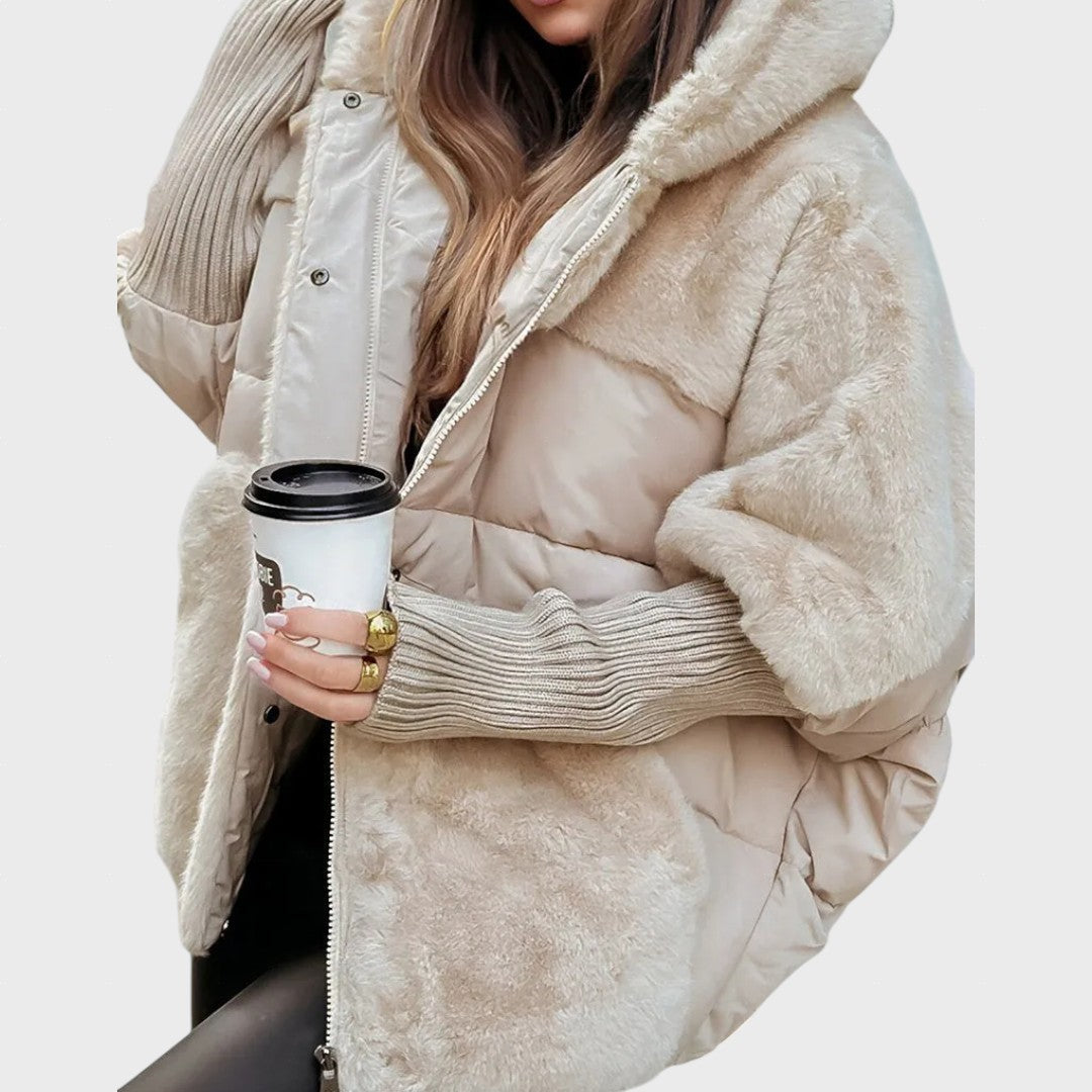 Vygailė | Women's Bomber Style Jacket with Hood