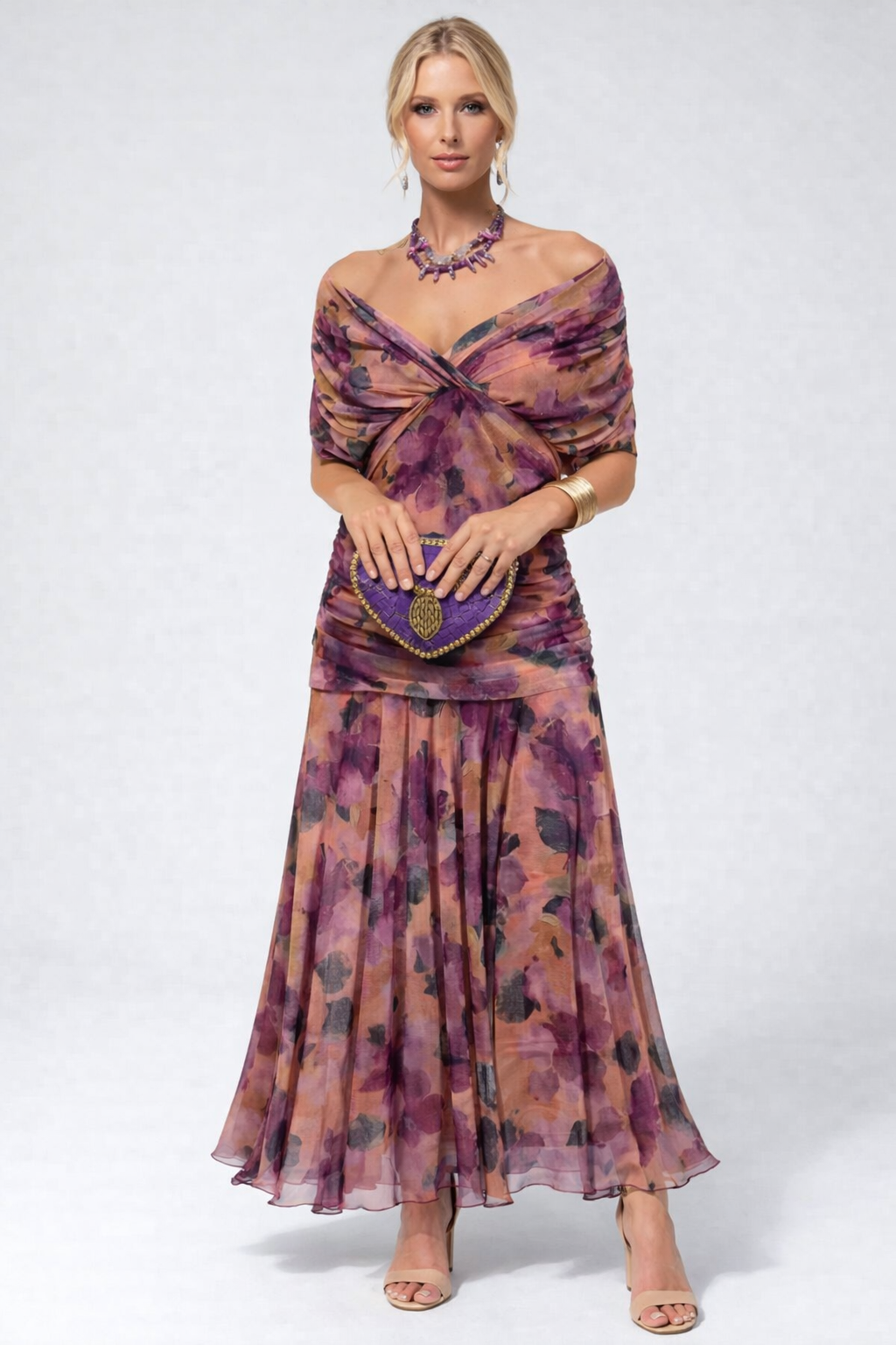 Lilly – Flowing Midi Dress