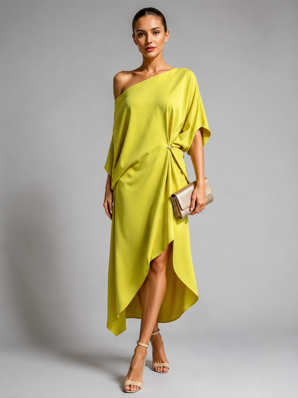 Camila | Elegant Asymmetrical Dress