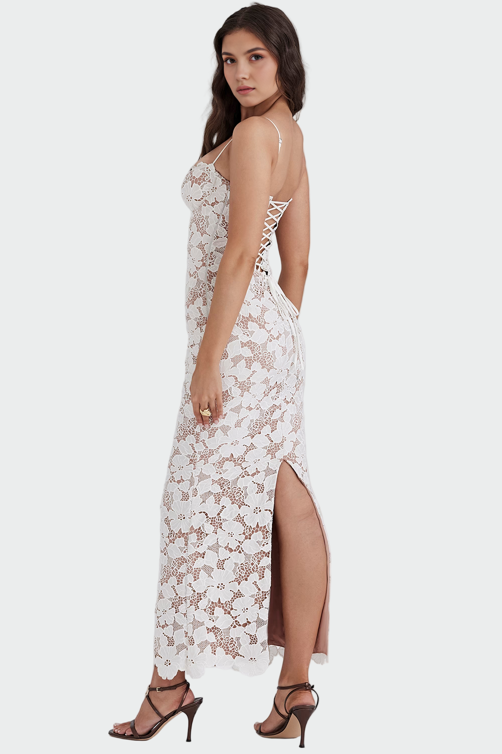 White Lace Maxi