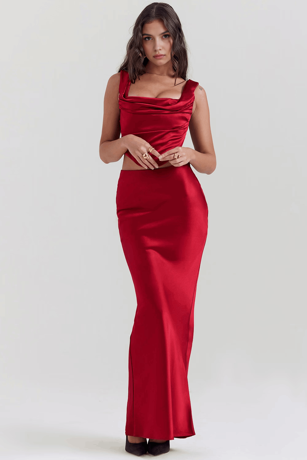 Ivelė | Dress with Cutout and Slit