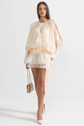 Liana | Elegant Boho Short Dress