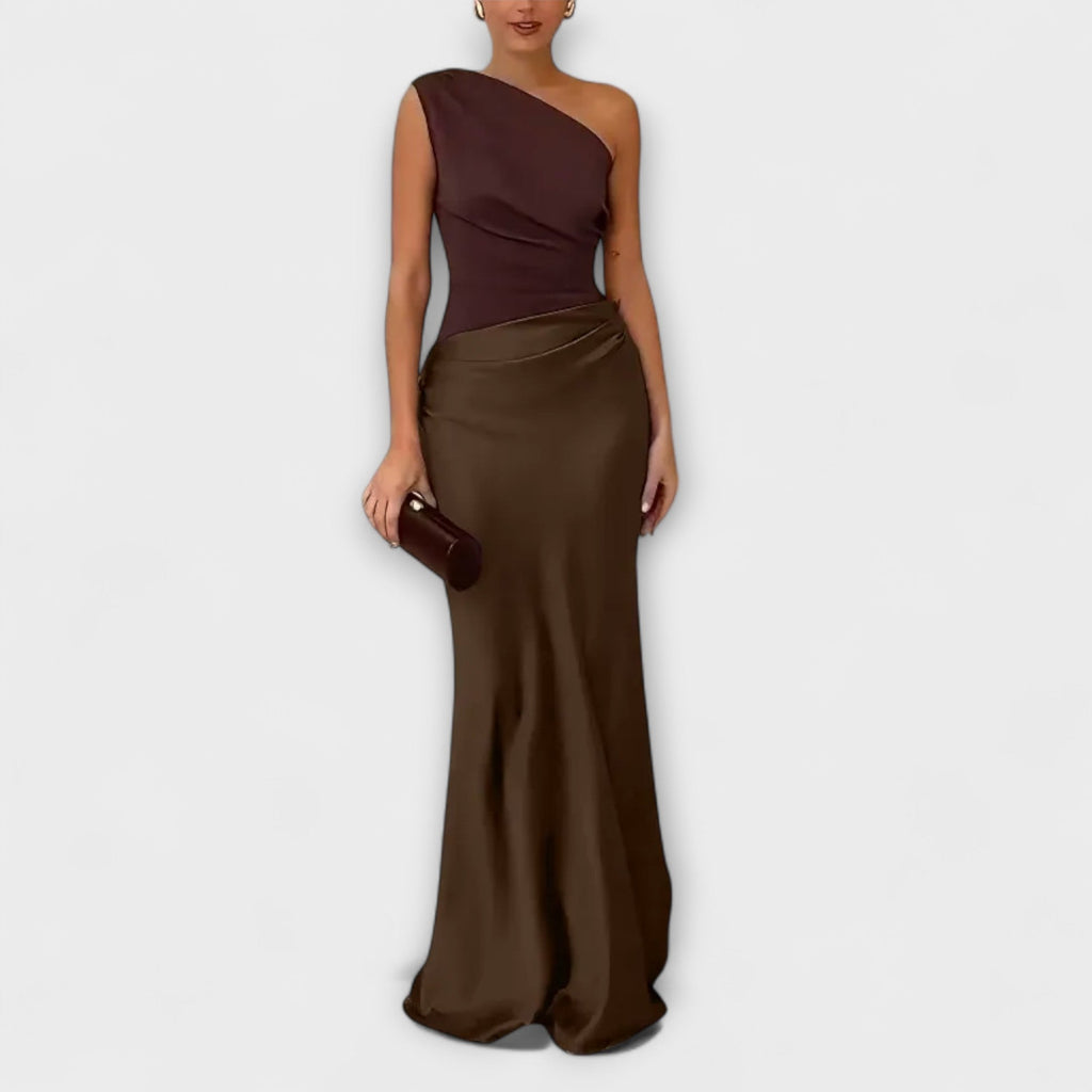 Maxi Dress with Open Strap