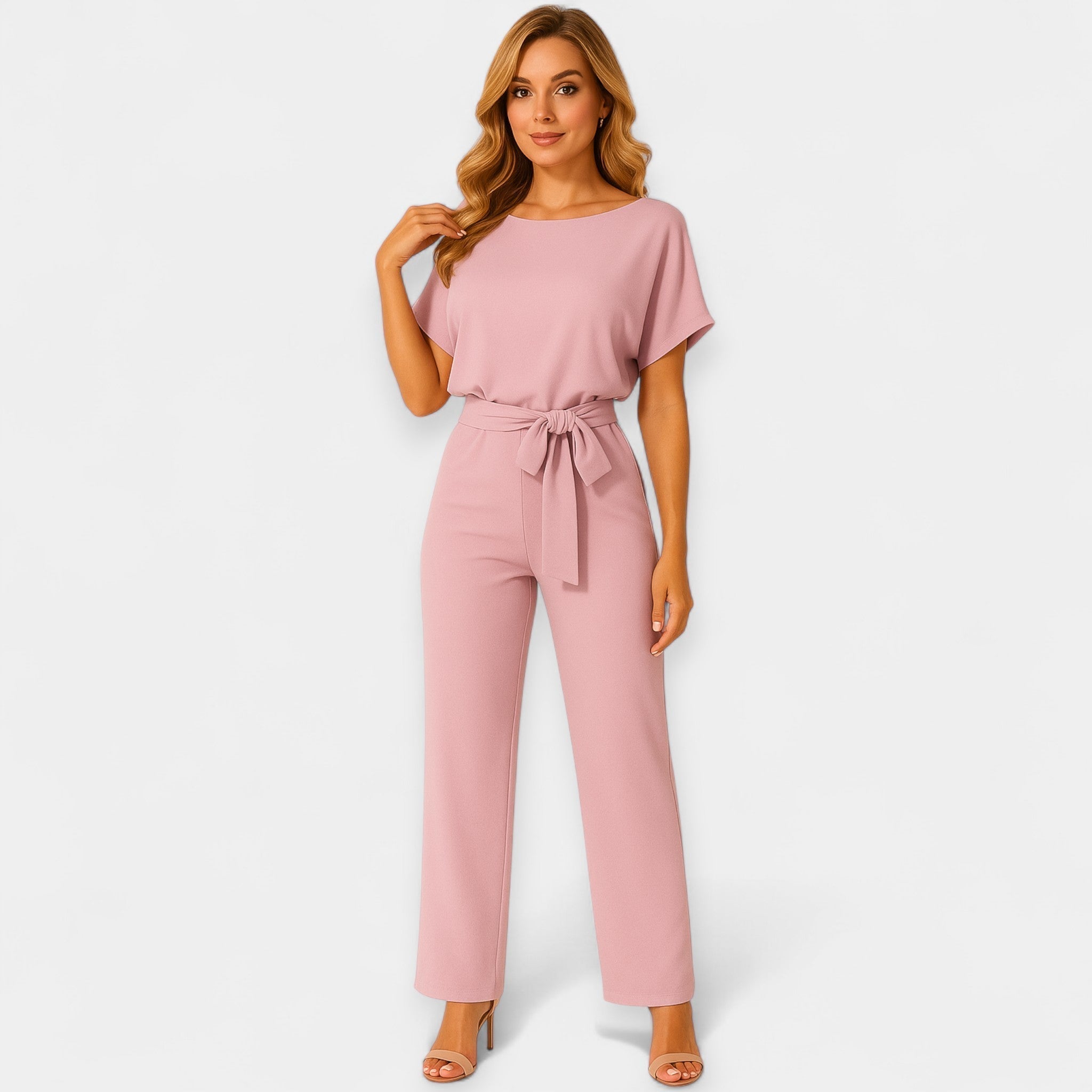 Belted Jumpsuit