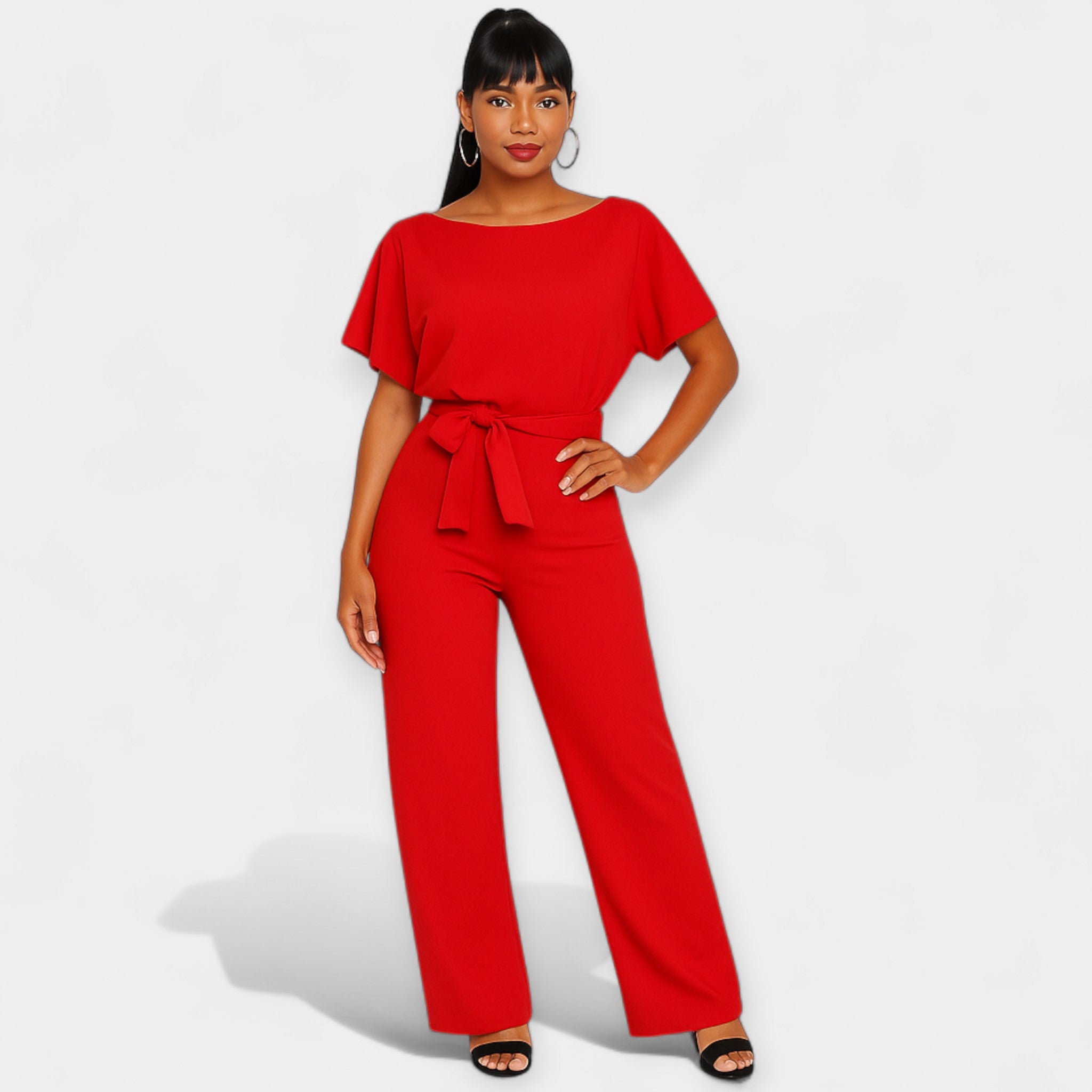 Belted Jumpsuit