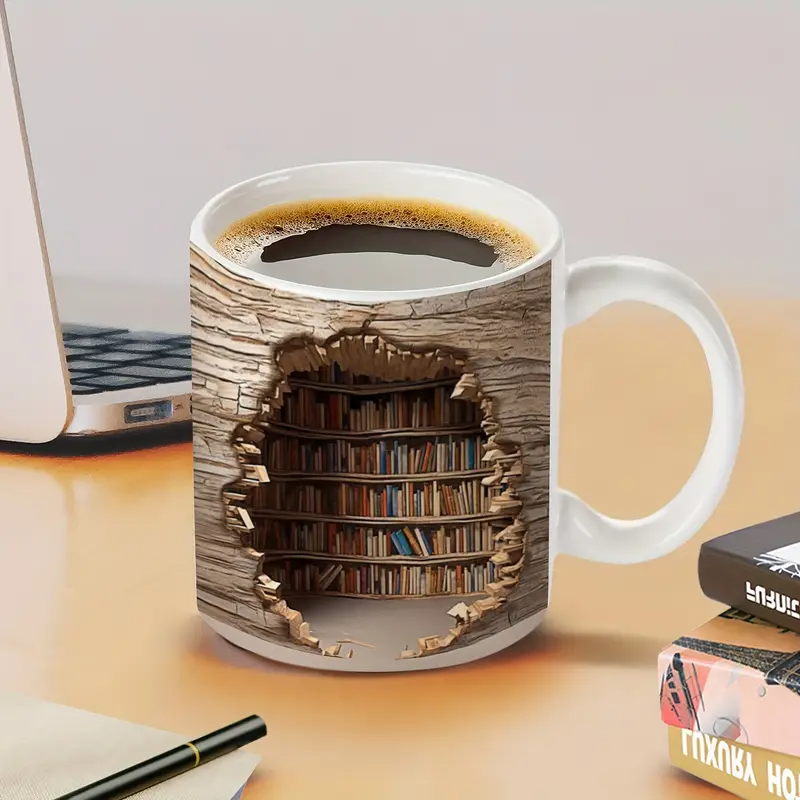Cana de Bibliotecă Fermecătoare Activată de Căldură
