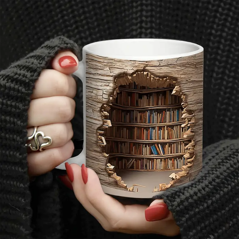 Cana de Bibliotecă Fermecătoare Activată de Căldură