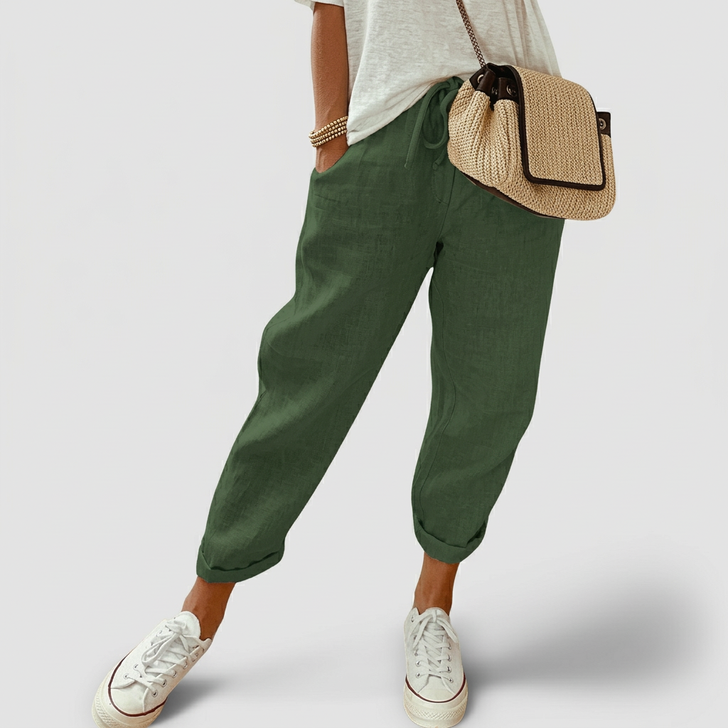 Ava™ - Fashionable and Casual Linen Pants