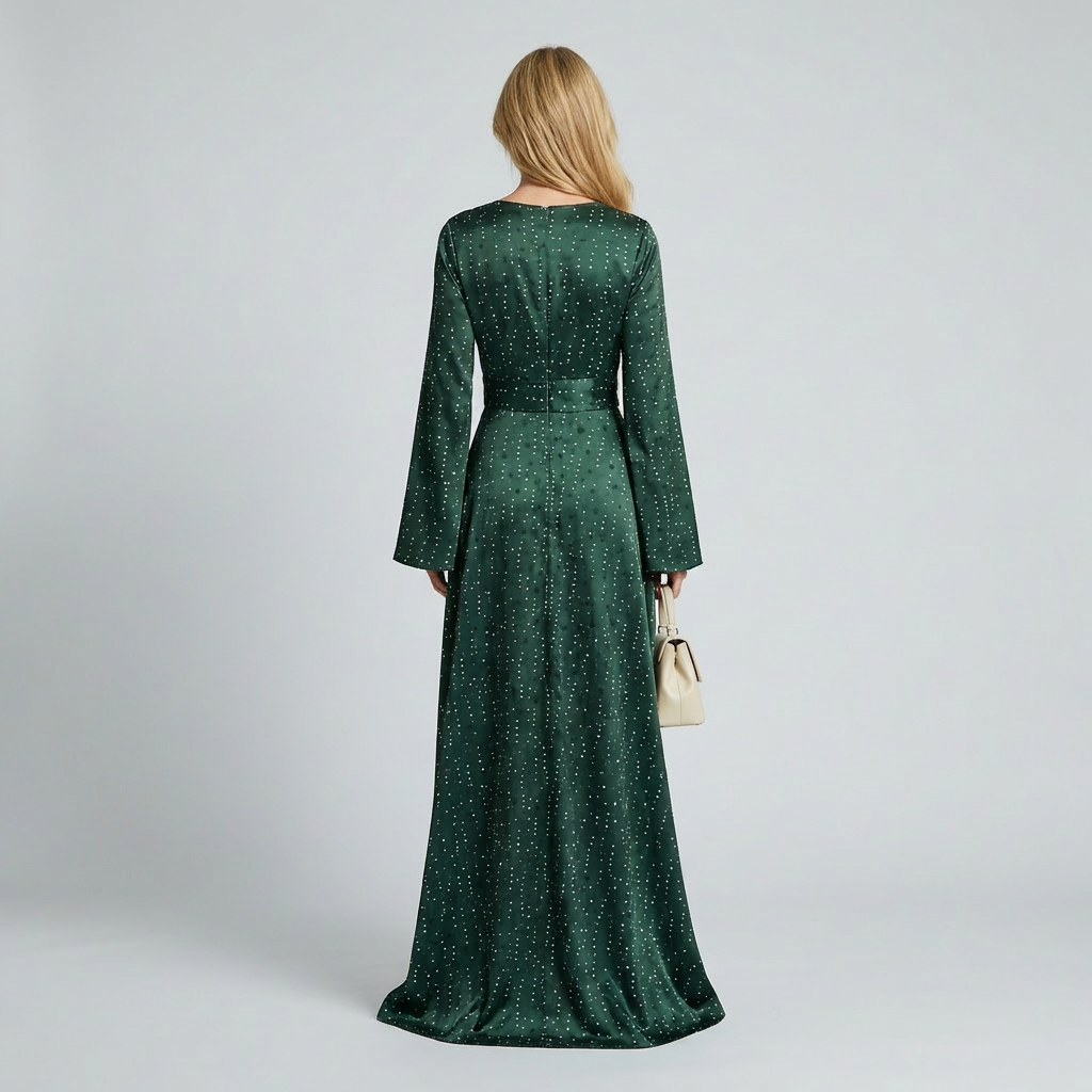 Susana - Long Dress with Dots