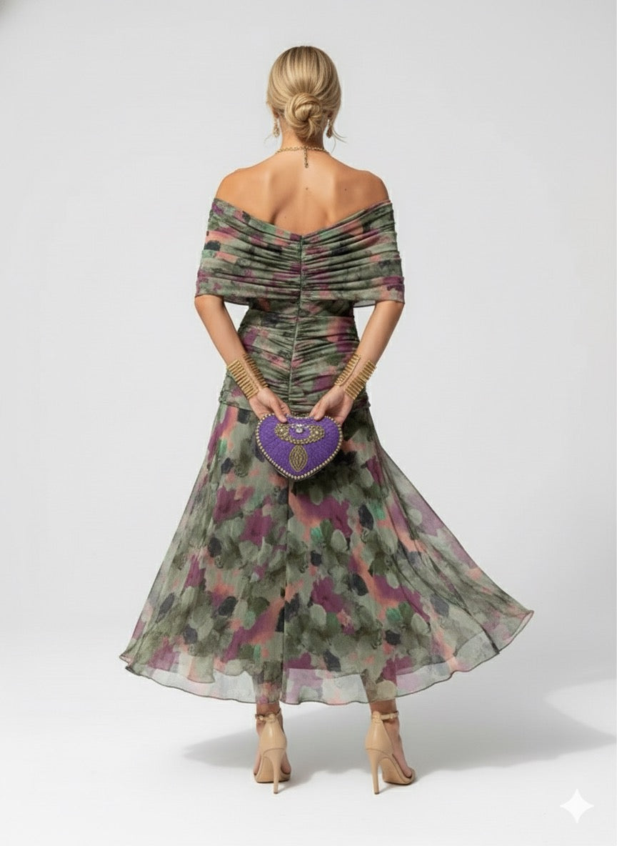 Lilly – Flowing Midi Dress