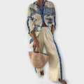 Yazette – Relaxed Look with Fish Pattern