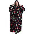 HugWear™ | Berry Bliss Oversized Hoodie Blanket