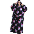 HugWear™ | Galaxy Husky Oversized Hoodie Blanket