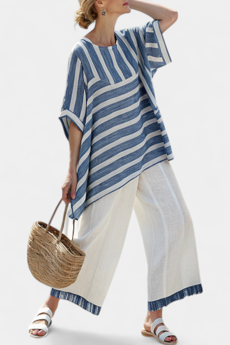 Mediterranean White Linen