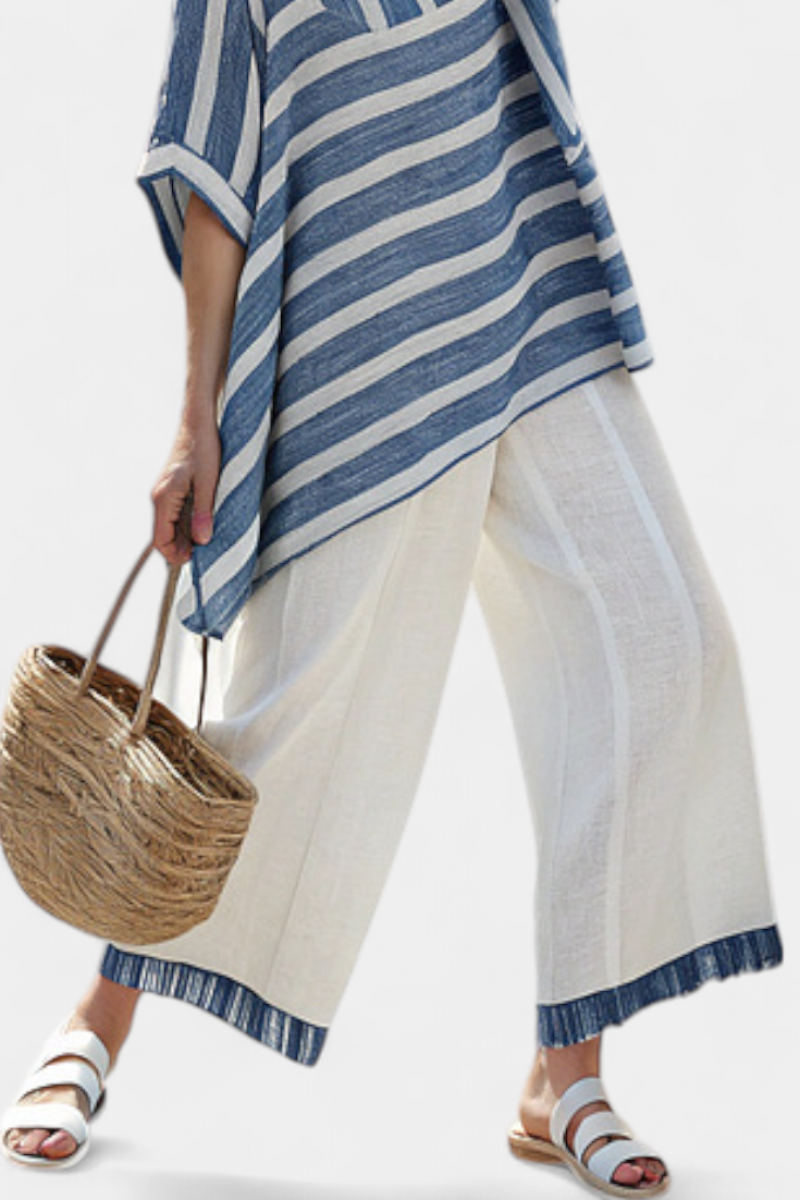 Mediterranean White Linen