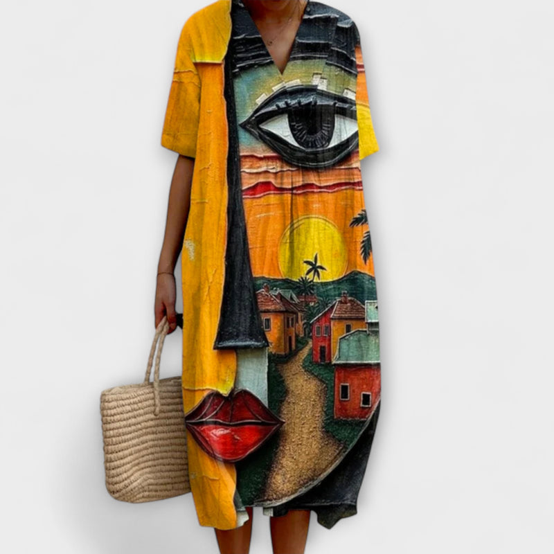 Daniela – Easy Summer Dress to the Knees