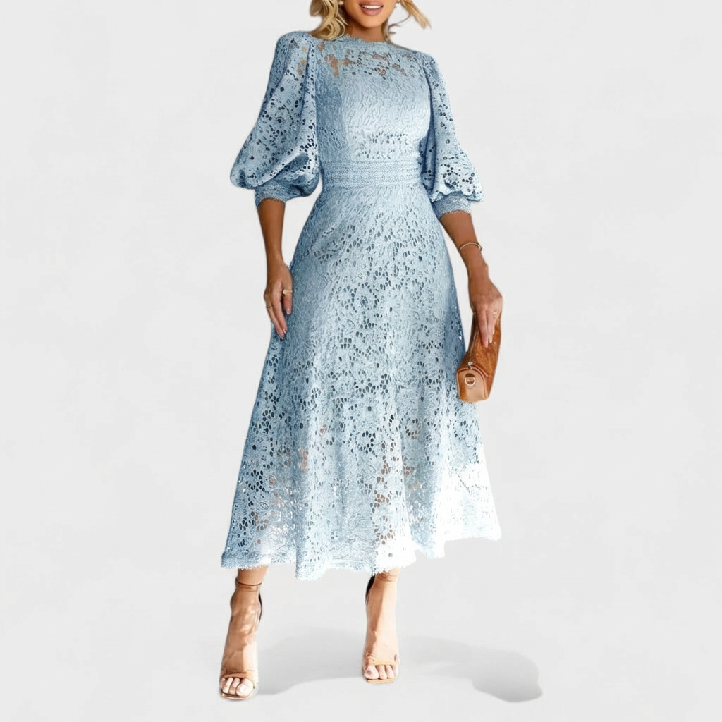 Viktorija - Lace Lantern Dress