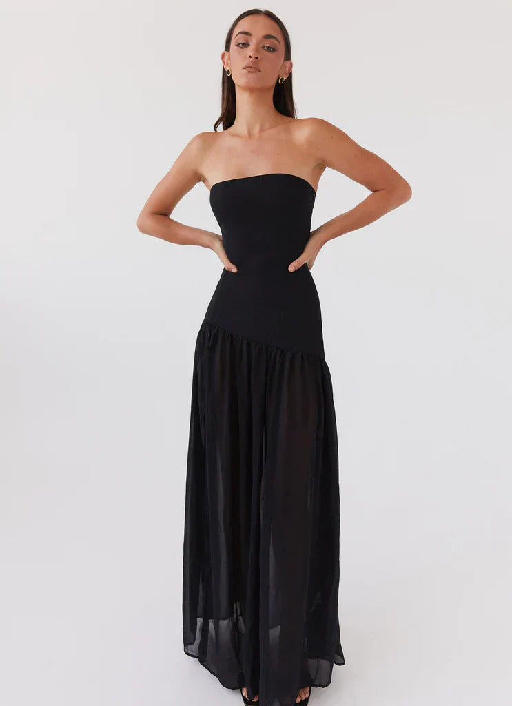 Endina | Strapless Maxi Dress