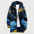 Jacket with Starry Sky Pattern