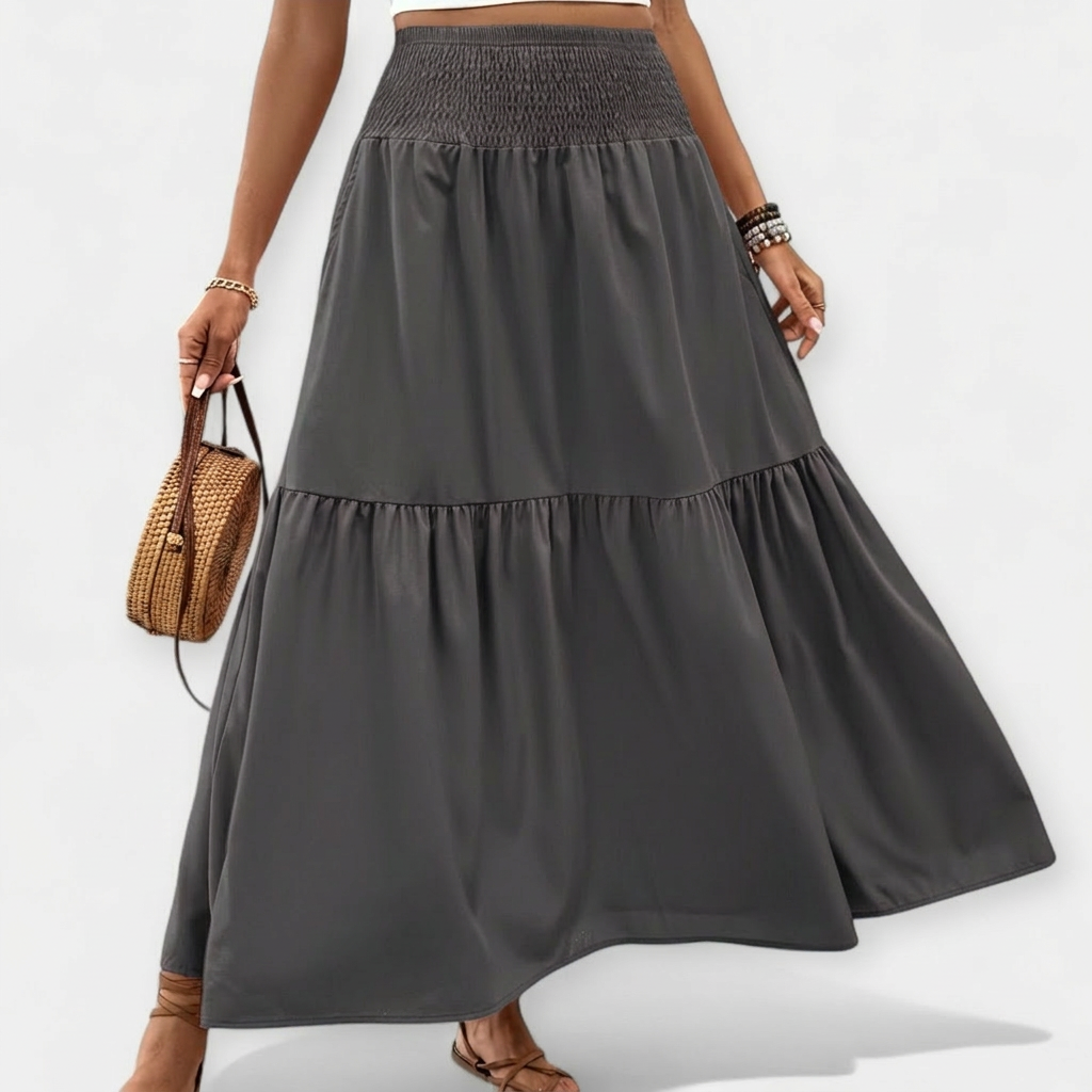 Aria - Tiered Maxi Skirt
