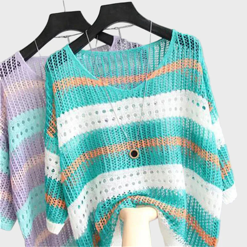 Light Knit Top with Openings