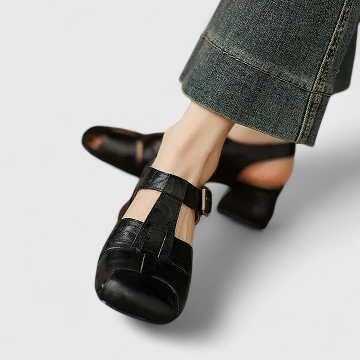 Daina - Elegant Leather Sandals