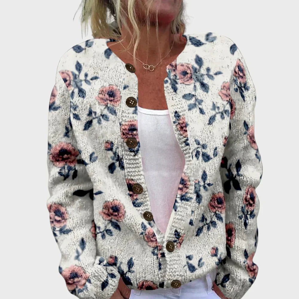 Elegant Sweater Vest with Pattern