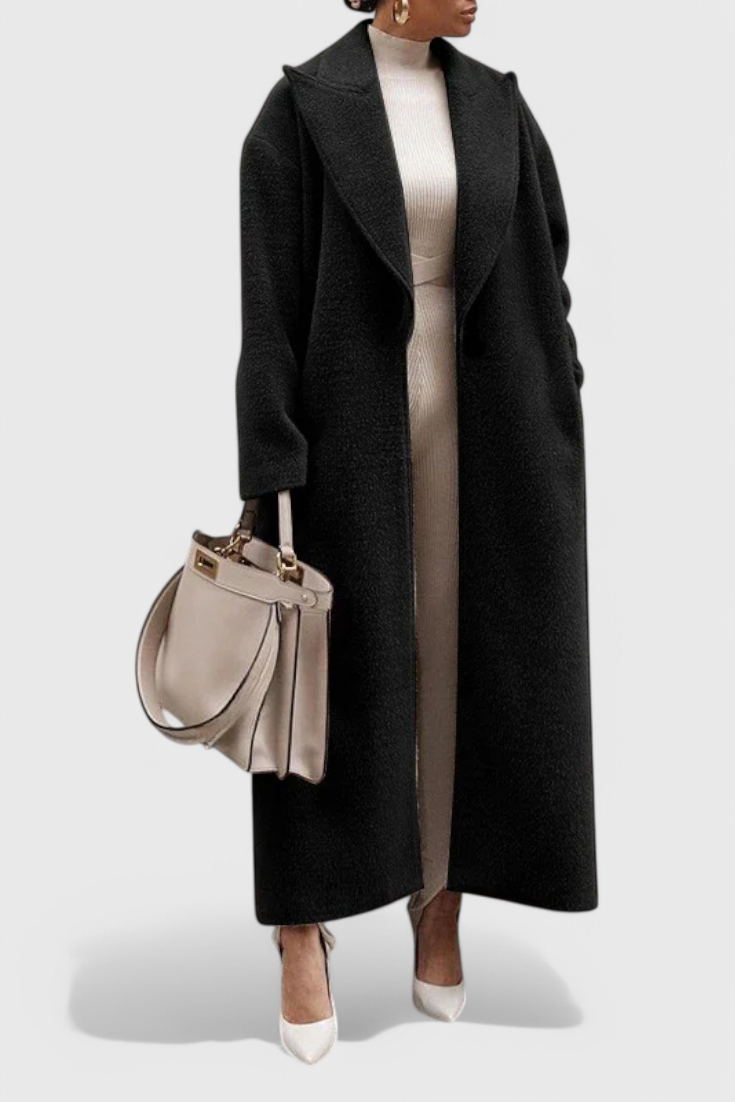 Chloe™ | Elegant Structured Long Coat
