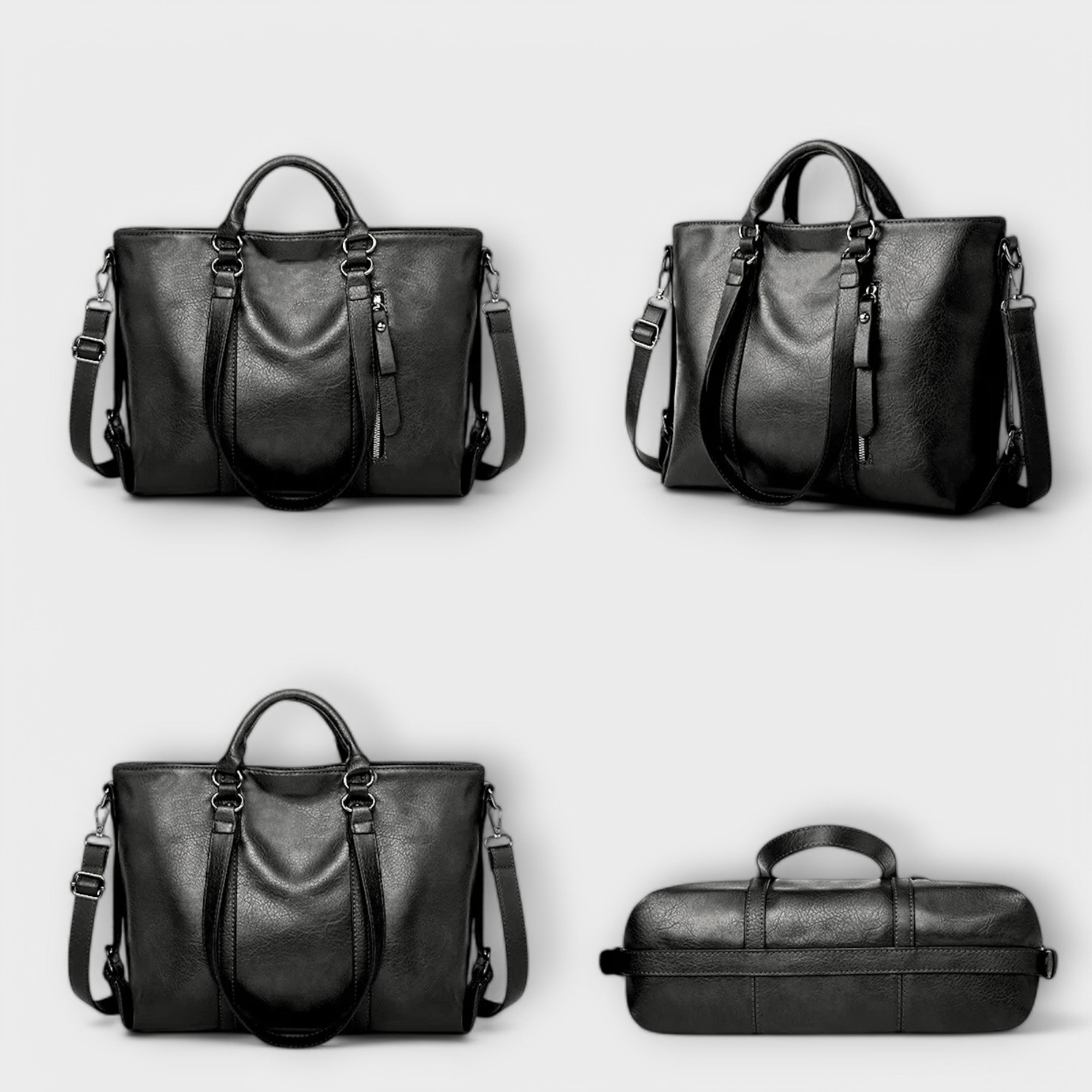 Lina - Large Leather Handbag