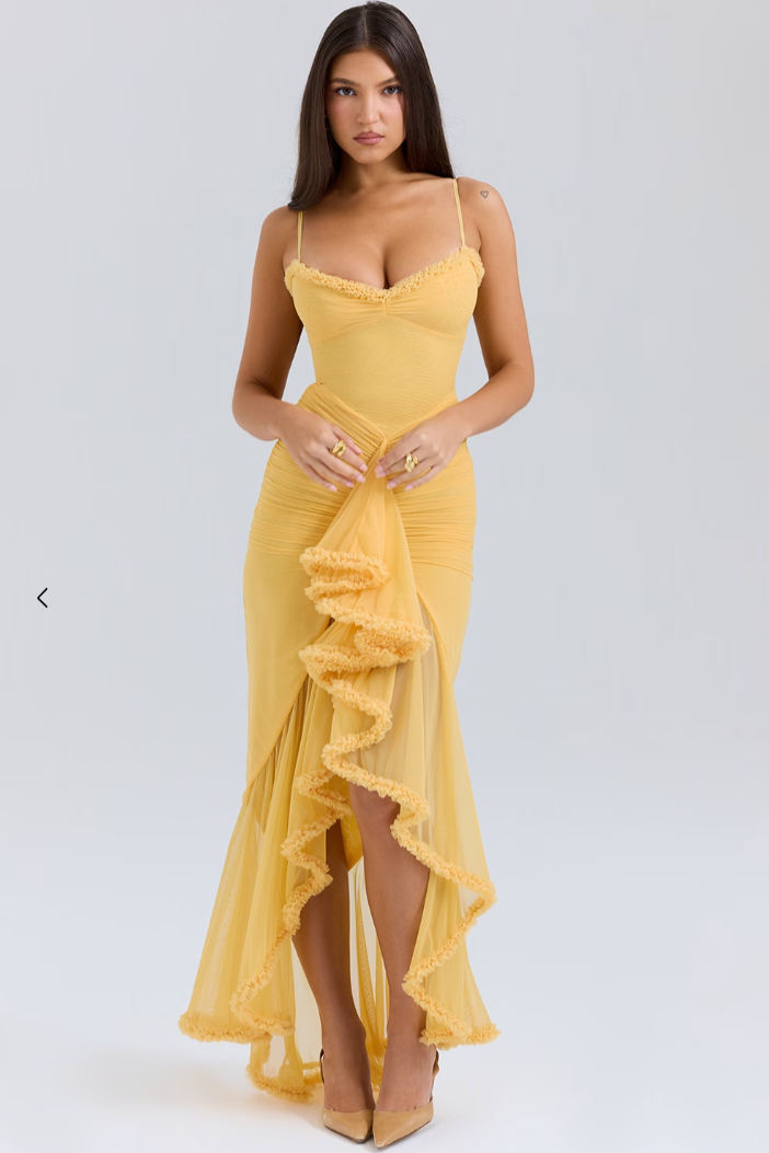 Elma | Dress with Ruffles