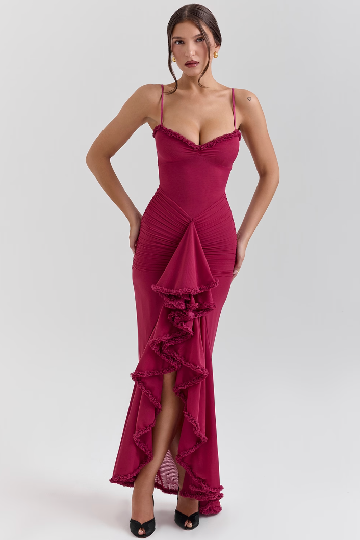 Elma | Dress with Ruffles