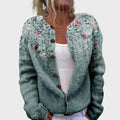 Elegant Knit Vest with Pattern