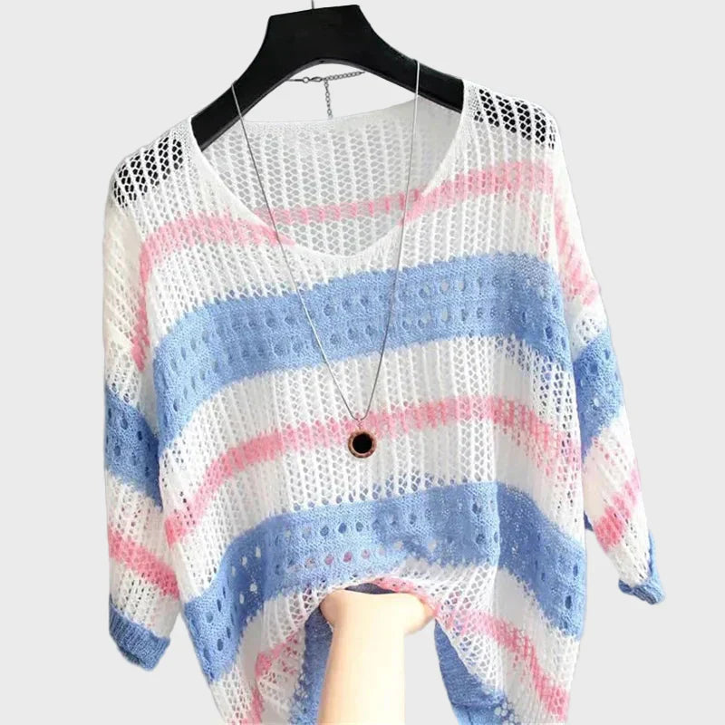 Light Knit Top with Openings