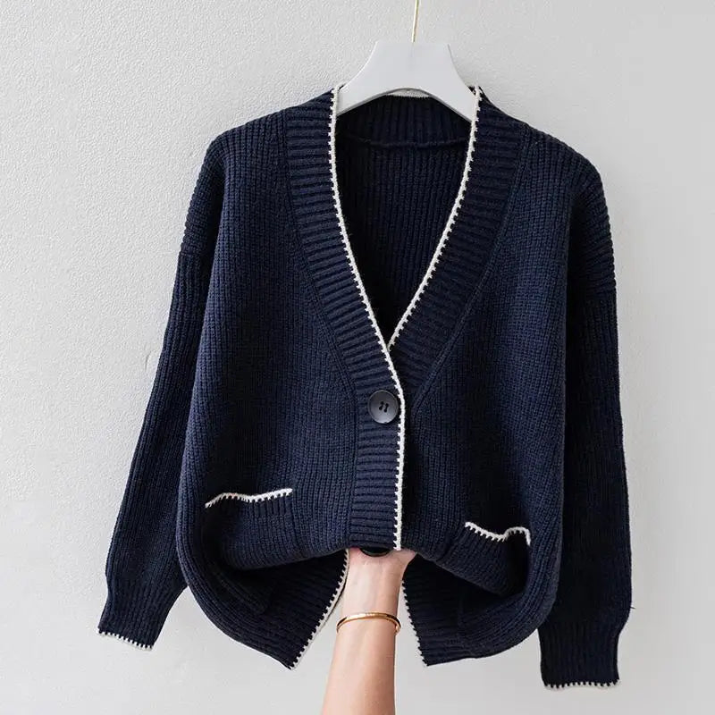 Stylish Oversized Knitted Vest