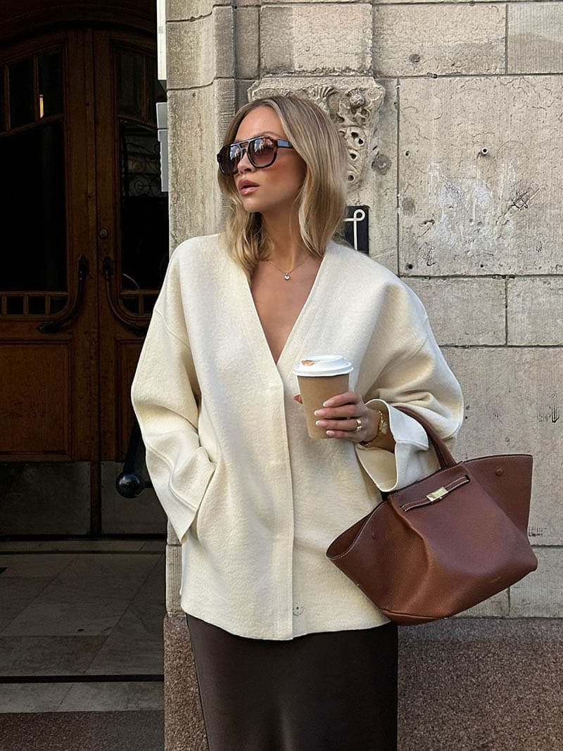 Lina - Leather Handbag