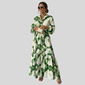 Charlotte | Women's V-Neck Lightweight Maxi Dress